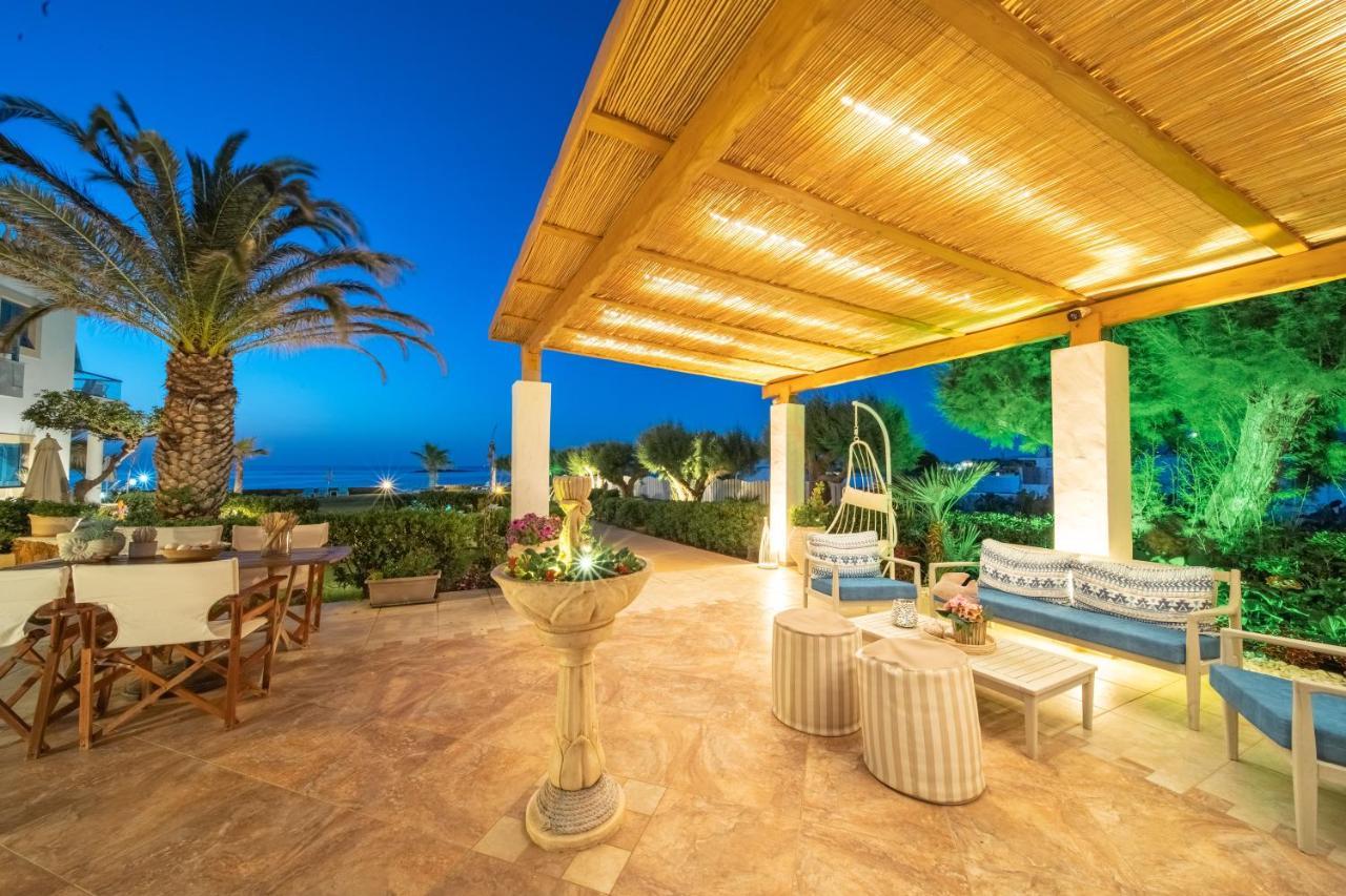 Pyrgos Beach Hotel Apartments Malia Eksteriør billede
