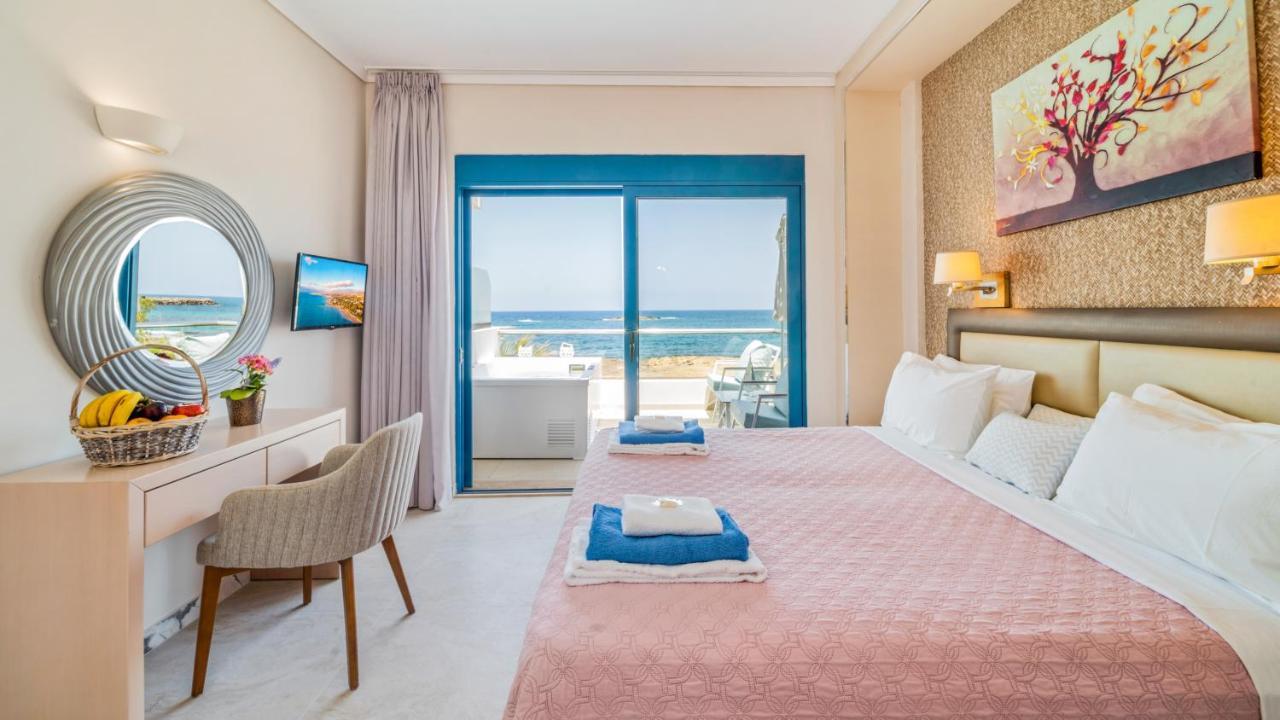 Pyrgos Beach Hotel Apartments Malia Eksteriør billede