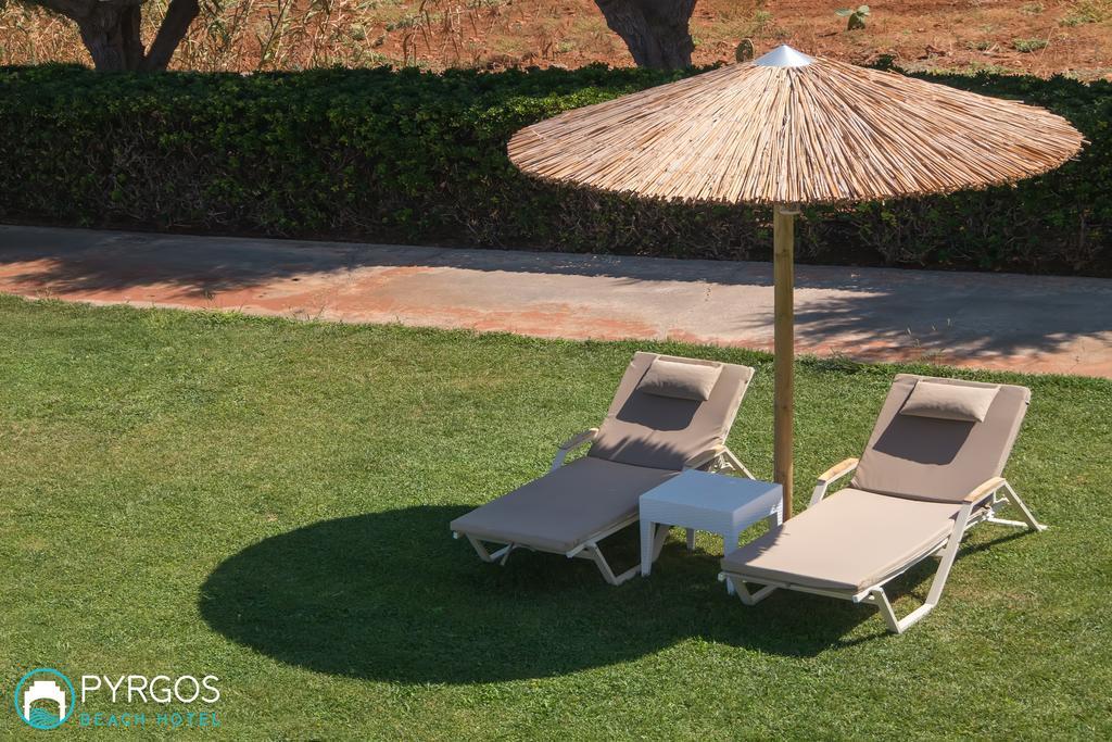 Pyrgos Beach Hotel Apartments Malia Eksteriør billede
