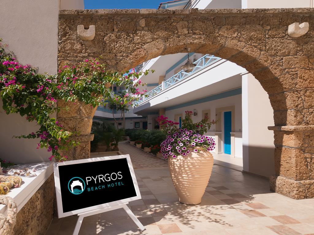 Pyrgos Beach Hotel Apartments Malia Eksteriør billede