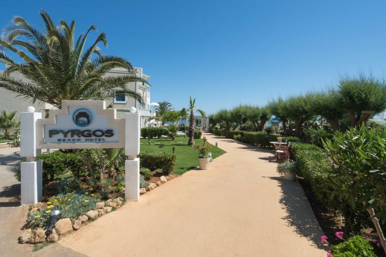 Pyrgos Beach Hotel Apartments Malia Eksteriør billede