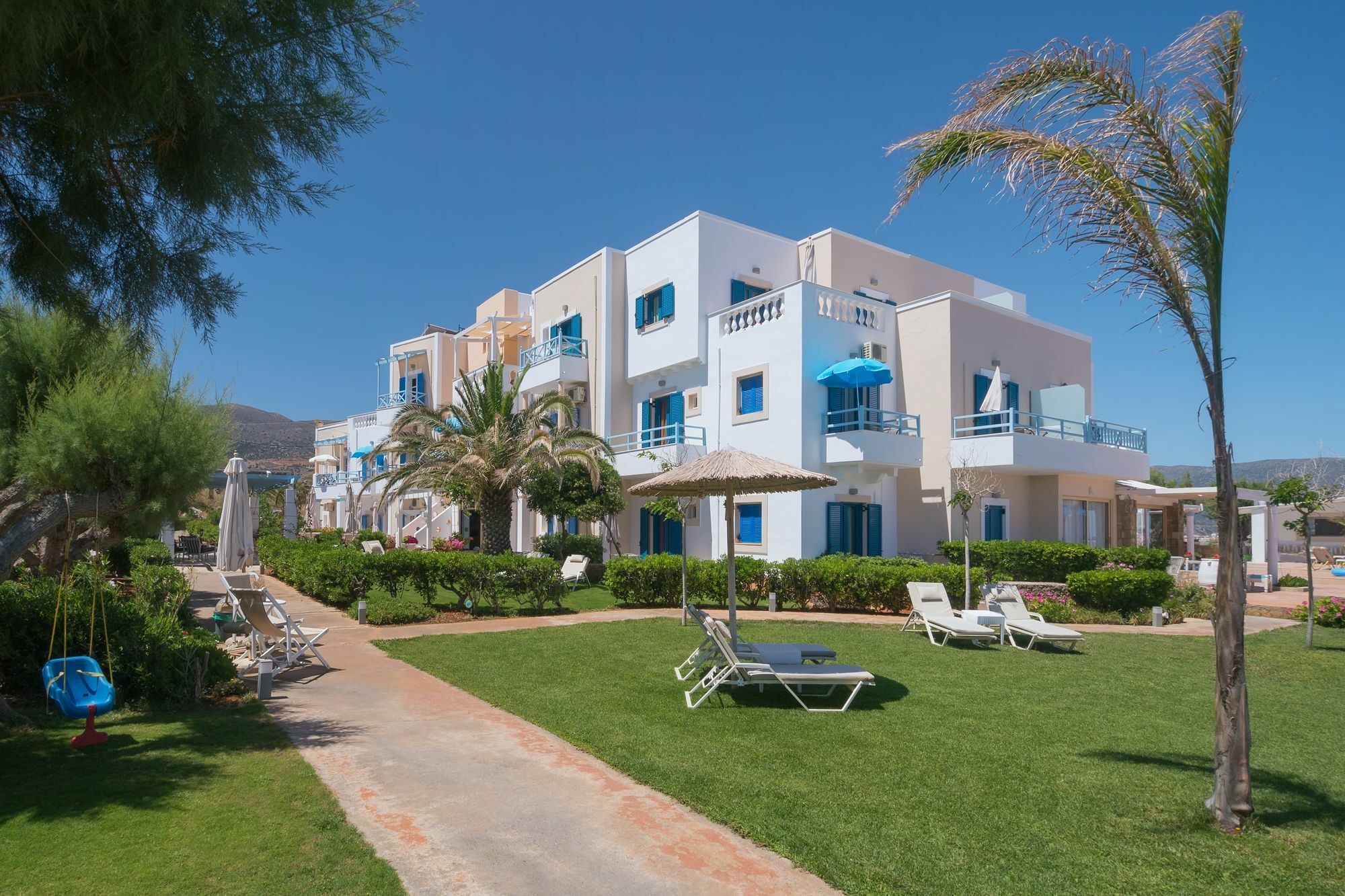 Pyrgos Beach Hotel Apartments Malia Eksteriør billede