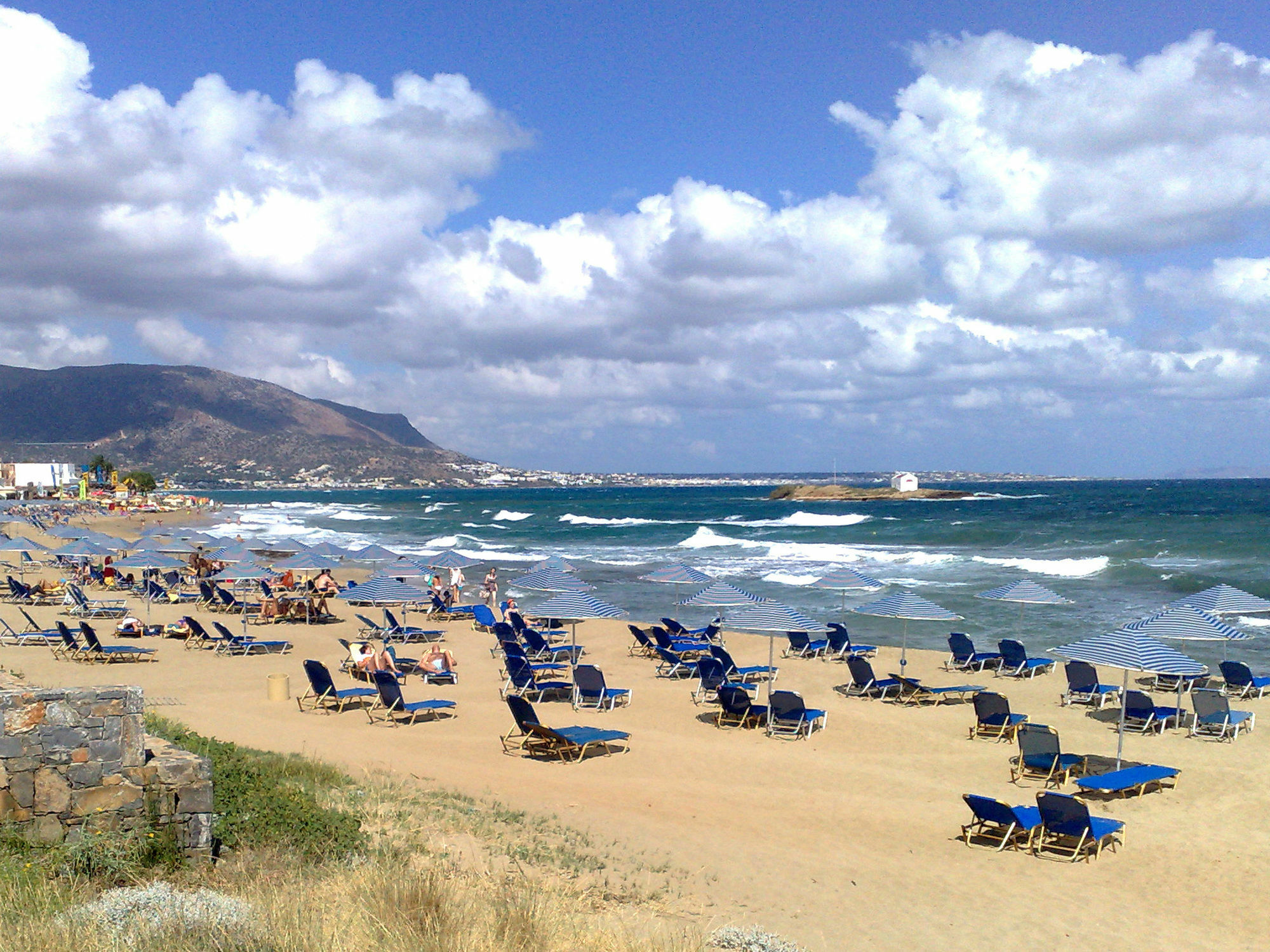 Pyrgos Beach Hotel Apartments Malia Eksteriør billede