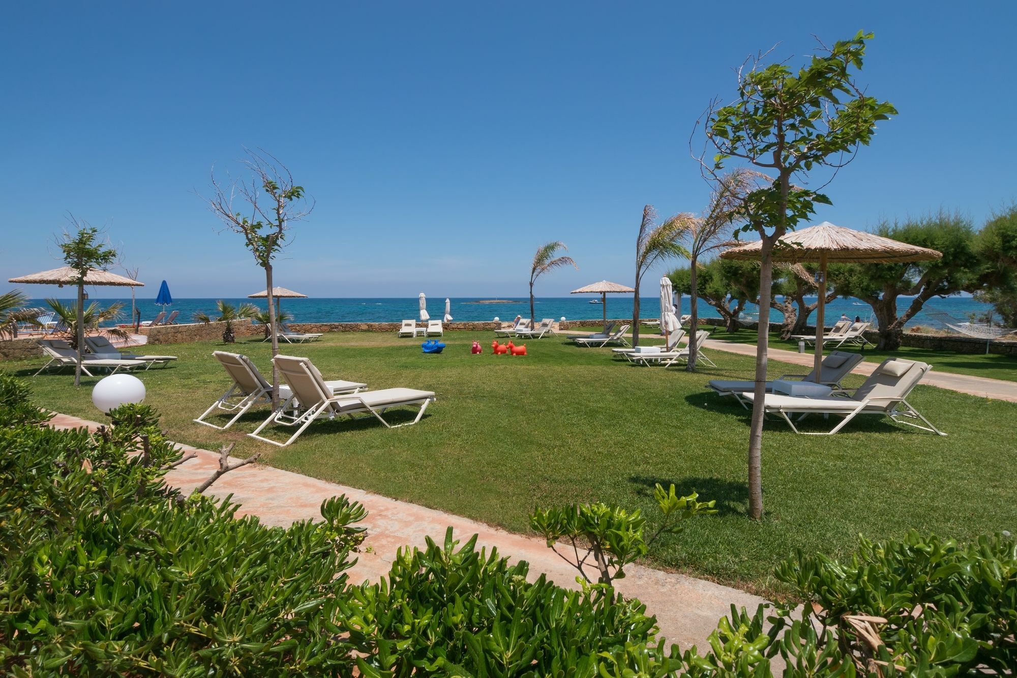 Pyrgos Beach Hotel Apartments Malia Eksteriør billede